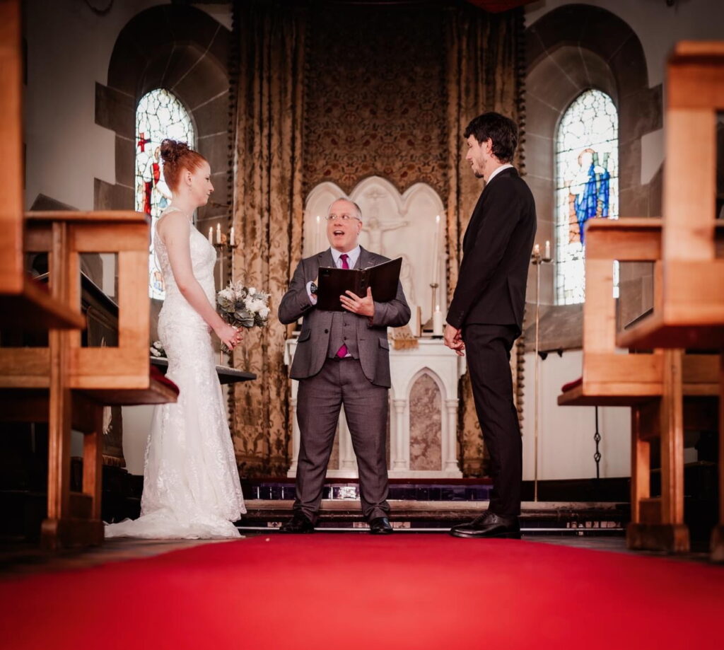 modern wedding ceremony