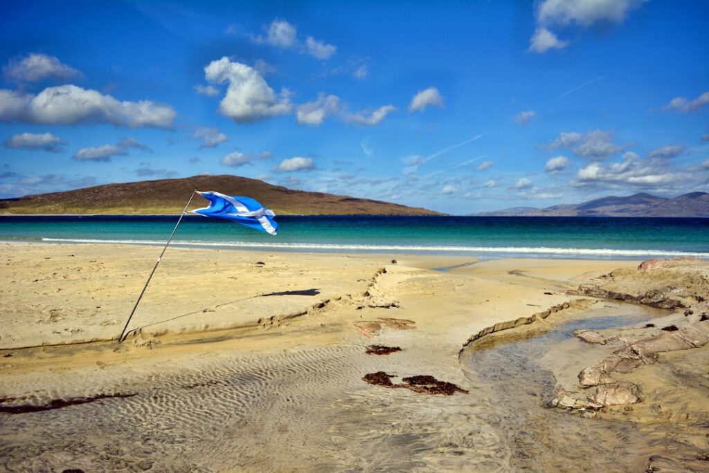 Photo Scottish flag