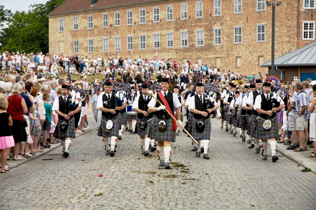 Photo Scottish tartan